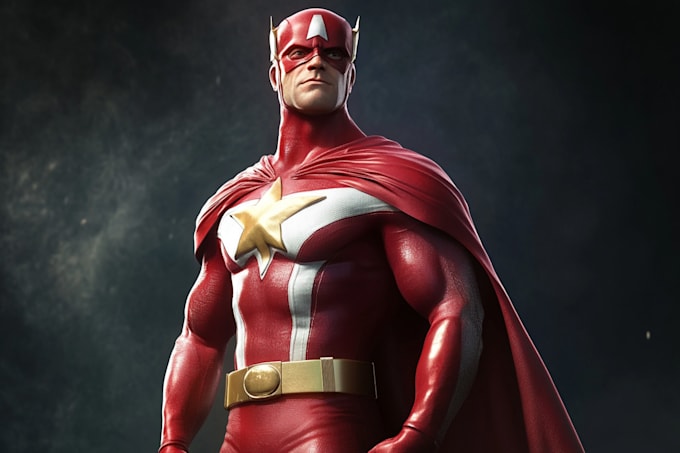 draw superhero comic art, action comic, comic page