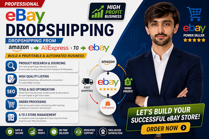 do expert ebay dropshipping on profit share
