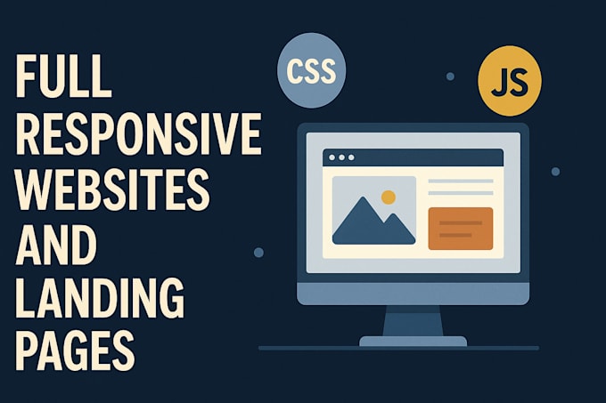 develop websites, landing pages for your brand