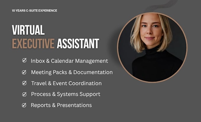be your virtual executive assistant