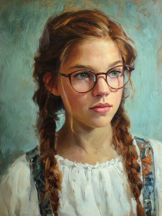 draw digital oil painting from your photo