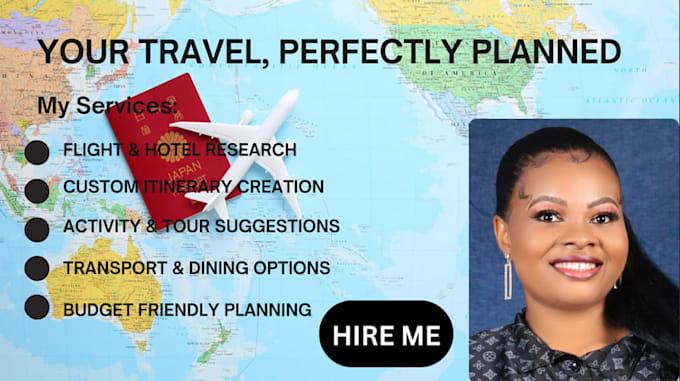 create a personalized travel itinerary for your trip