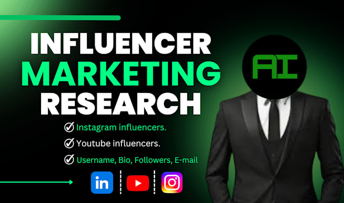 do influencer researching for you