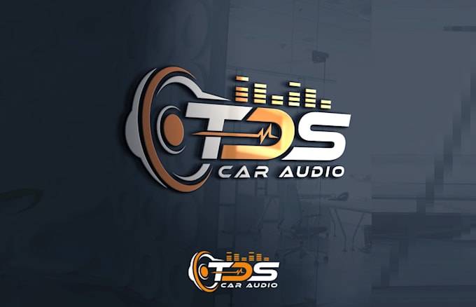 design vehicle car audio electronics logo