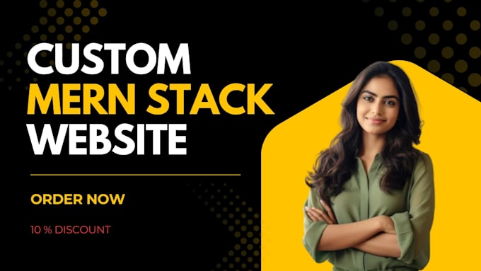 develop custom mern stack website as mern stack developer