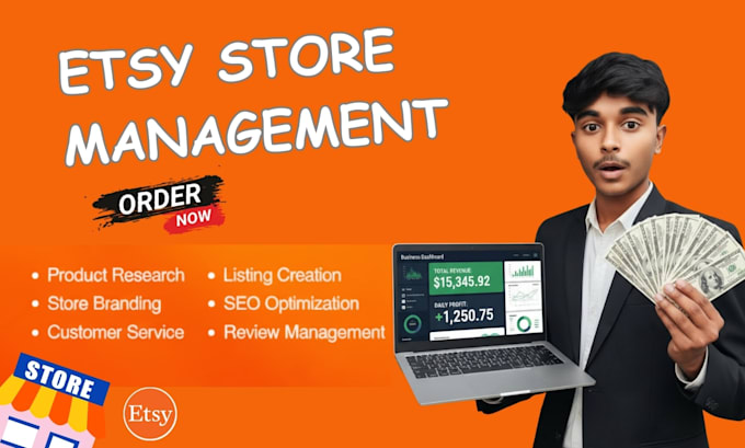 be your etsy VA and do complete etsy SEO to boost sales