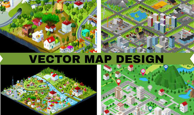 create expert custom maps for business, marketing and presentation