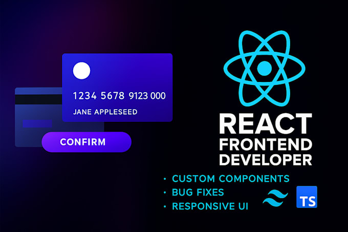 create responsive website with react for your business