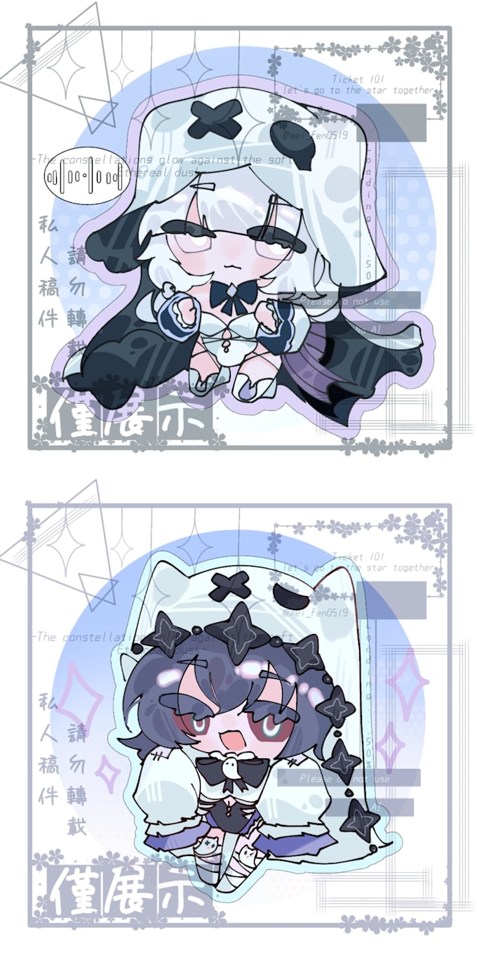 do cute chibi in my style