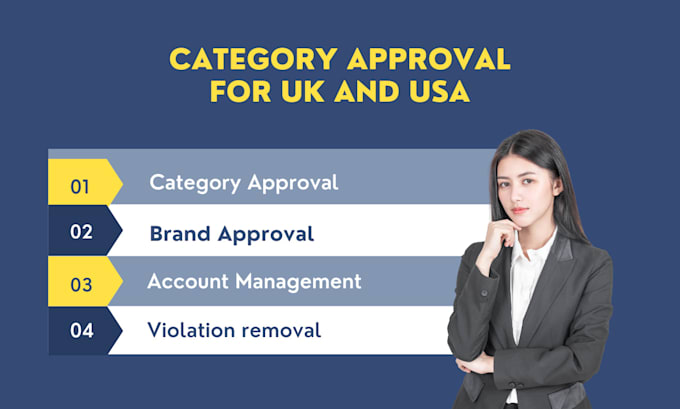 approve categories, remove tiktok shop violations, do brand approvals