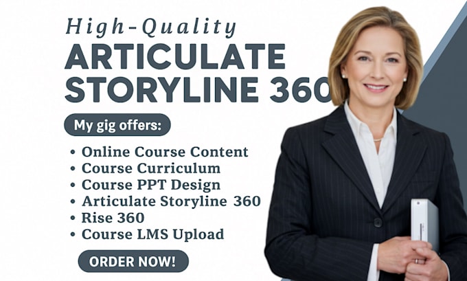 convert ppt to interactive video course in articulate storyline 360 scorm slides