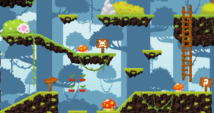 Do 2d unity game development unity 2d for android, pc or web by ...