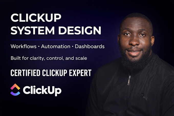 build and automate a professional clickup workspace