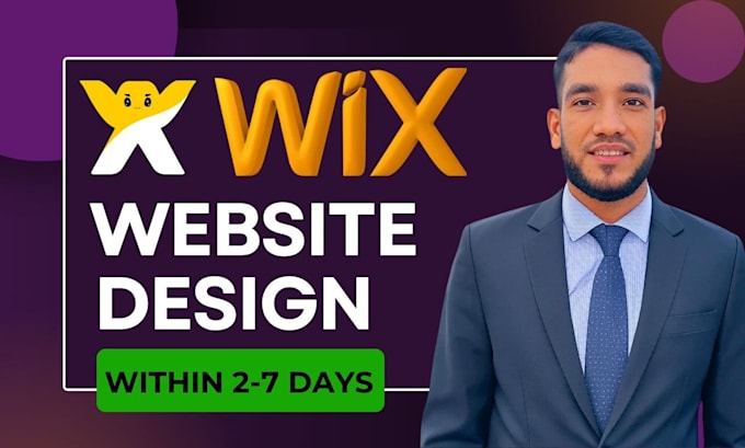 build your custom wix website or wix studio website