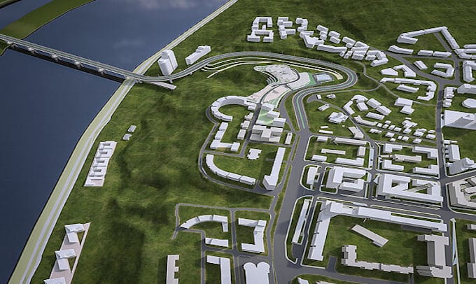 Draft urban planning, real estate, master plan town planning, 3d ...