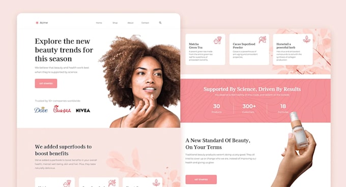 develop responsive front end websites