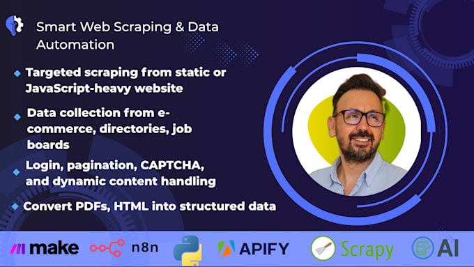 collect leads and business data via scraping and google maps