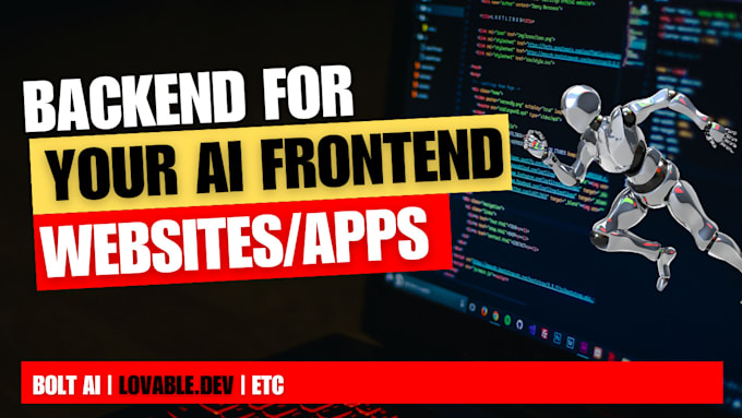 develop backend for your ai websites apps