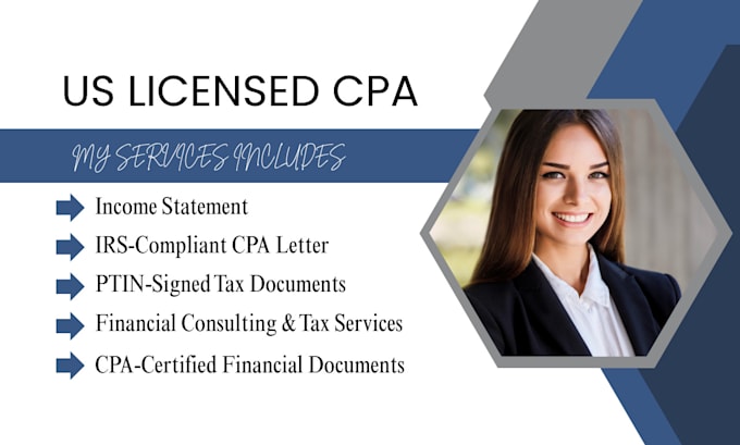 Préparer et signer un état financier certifié cpa, un audit cpa, un ...