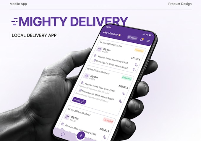 do custom delivery app development on demand courier parcel solutions