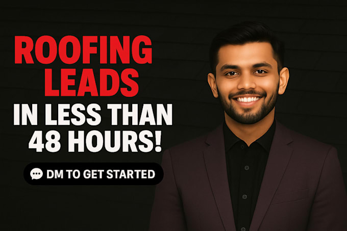 generate roofing leads with facebook lead generation ads in 48 hours