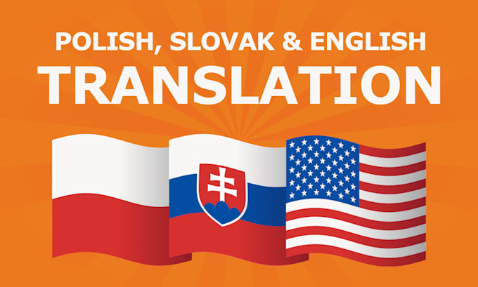 translate between polish, slovak and english