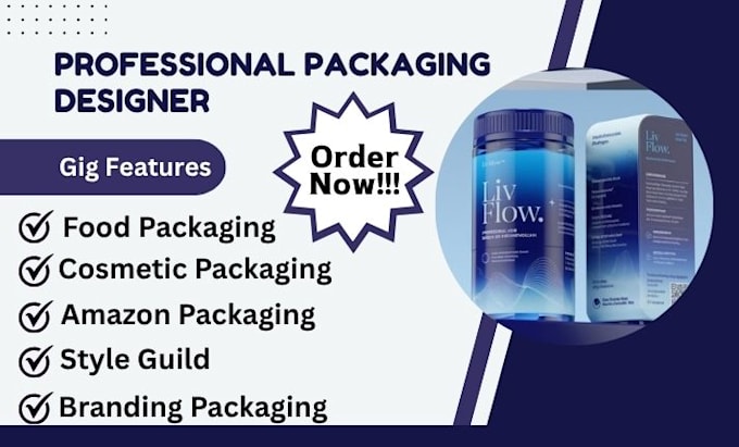 design branding cosmetic label packaging, amazon product label, box design