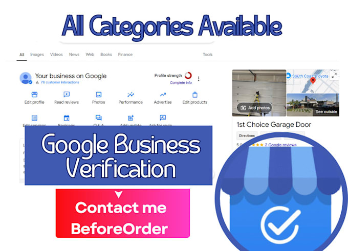 create verified gmb listing, gbp profile, google maps listing, local seo