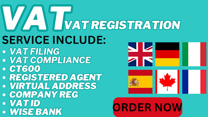 handle UK vat filing, ct600, company registration and wise bank setup