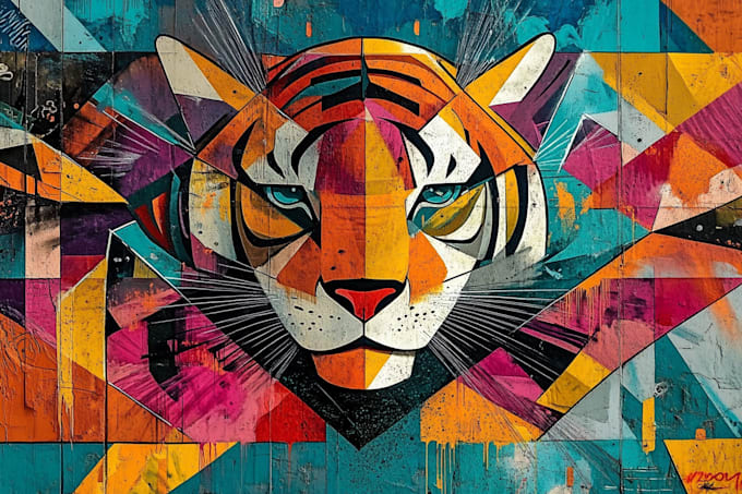 do illustration graffiti abstract art graffity with my style