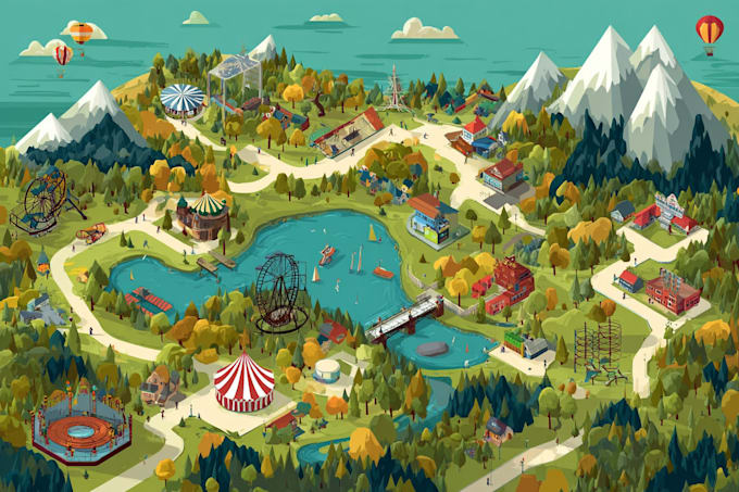 map illustration vector illustration vector map