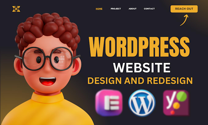 Web Designer Pro Wordpress website design or redesign with elementor pro web designer by ...