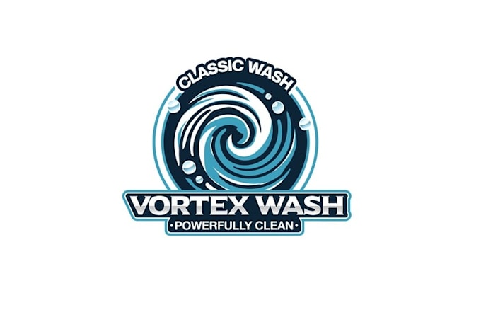 design awesome car wash logo