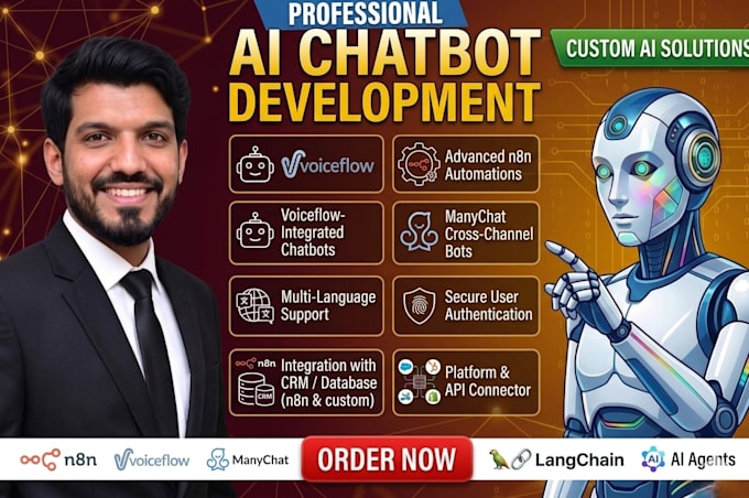 automate your business with manychat, voiceflow, zapier, n8n