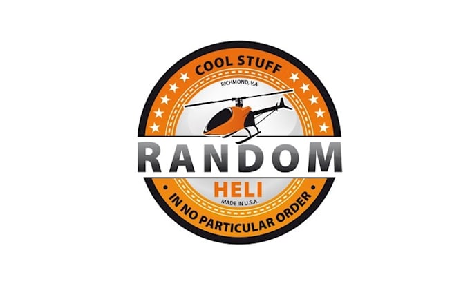 design high quality helicopter logo for random heli