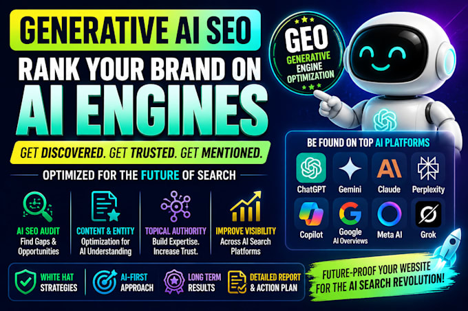 do generative ai SEO for chatgpt like ai engines ranking