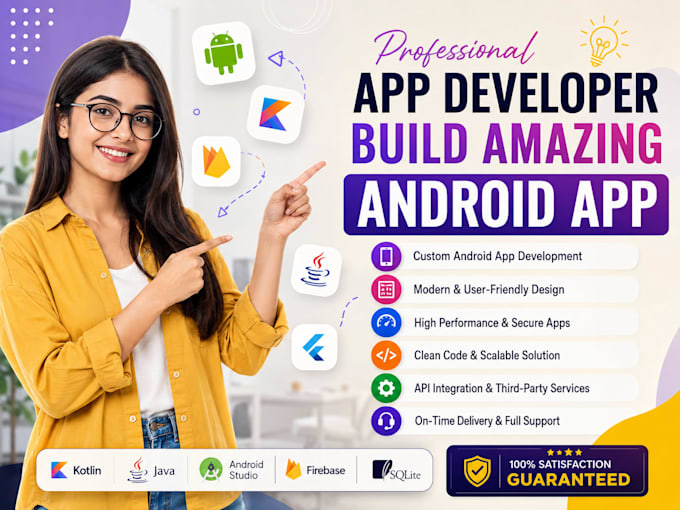 build perfect android app using android studio, responsive web app