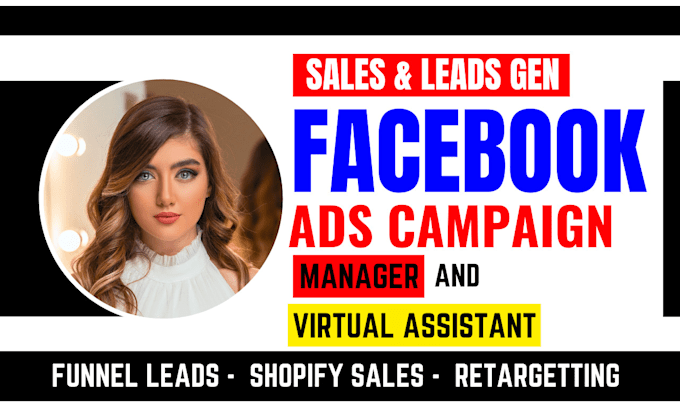 facebook ad virtual assistant meta ad expert social media manager online tutor