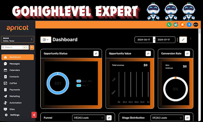 customize gohighlevel dashboard go highlevel saas login design css