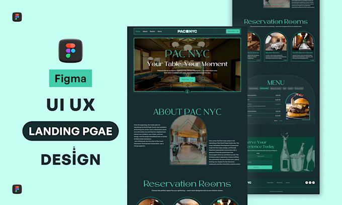 ui ux design, figma website design, or website design figma ui ux