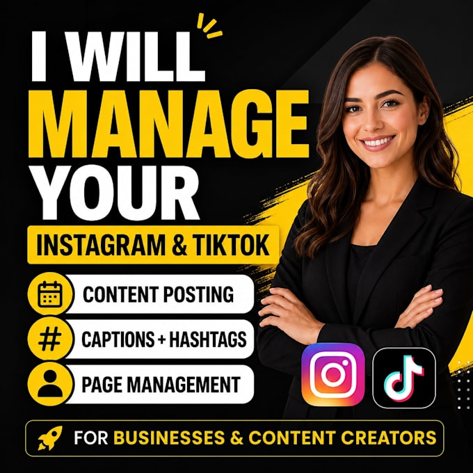 manage your tiktok , instagram content with strategy