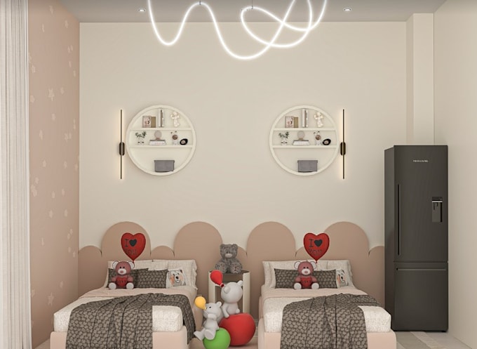 Redesign luxury kids room, children room, nusery, teens room interior ...