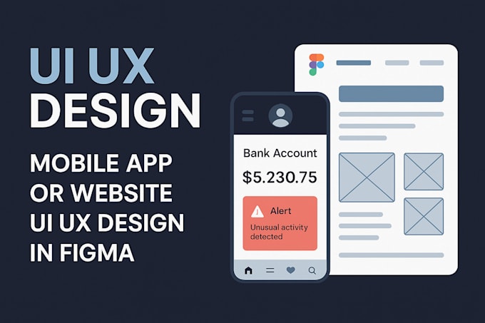 Do ui ux design, mobile app or website ui ux design in figma by Ayomide ...