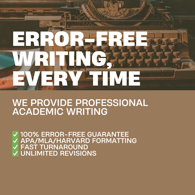 write, edit, proofread, and format academic documents