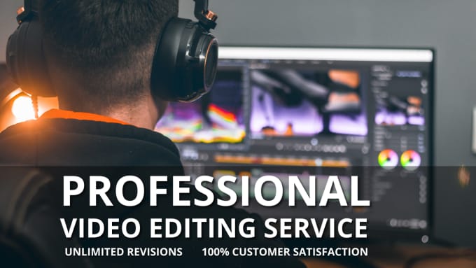 do professional video editing and post production