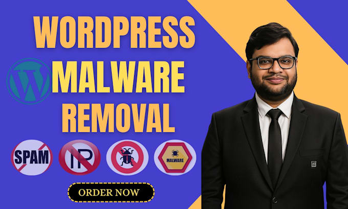 do wordpress malware removal, fix hacked website and virus removal
