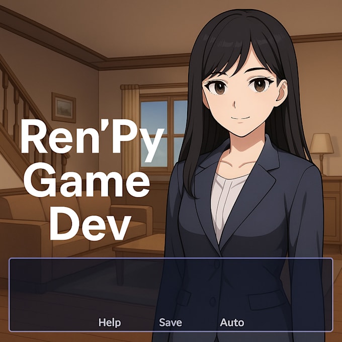 assist with renpy coding and setup for your vn
