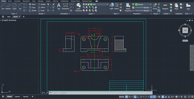 autocad 3d and 2d plans, and 3d model autodesk inventor