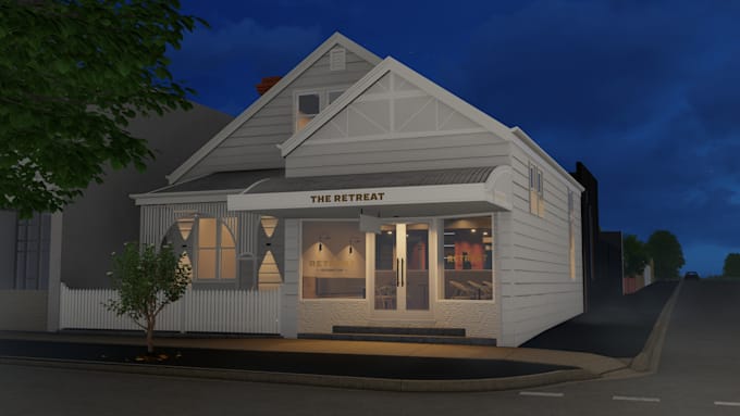 develop 3d renders for your project