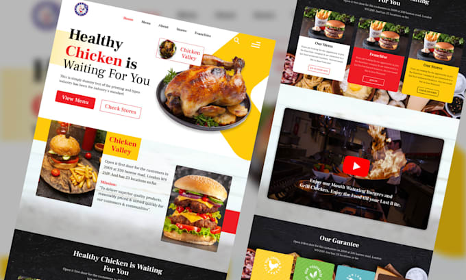 Design modern website ui ux using figma and adobe xd by Waleedahmad111 ...